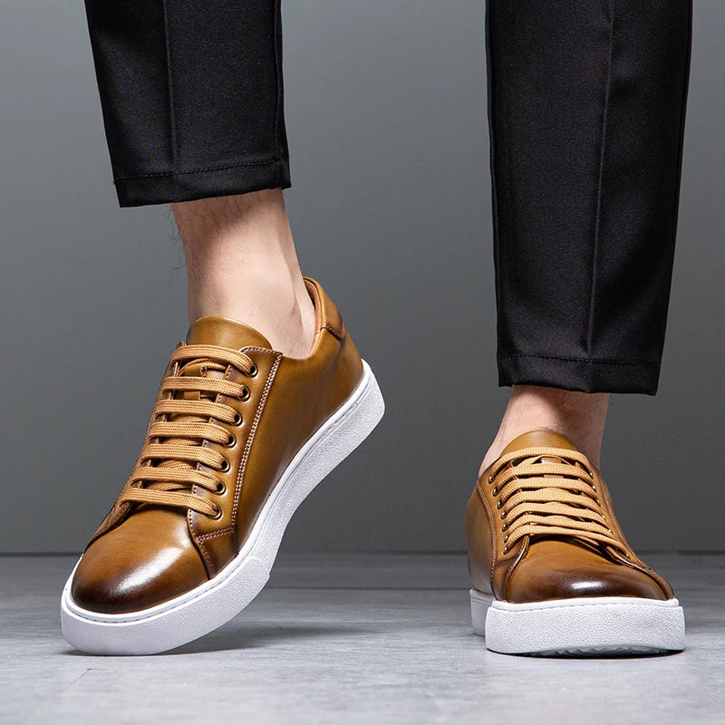 LumiNovi | Maver Leather Sneakers