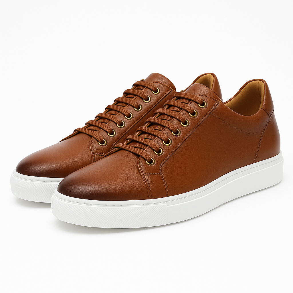 LumiNovi | Maver Leather Sneakers