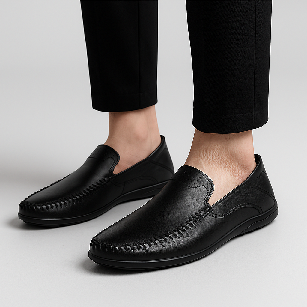 Luminovi | Aurelio Italian Leather Loafers