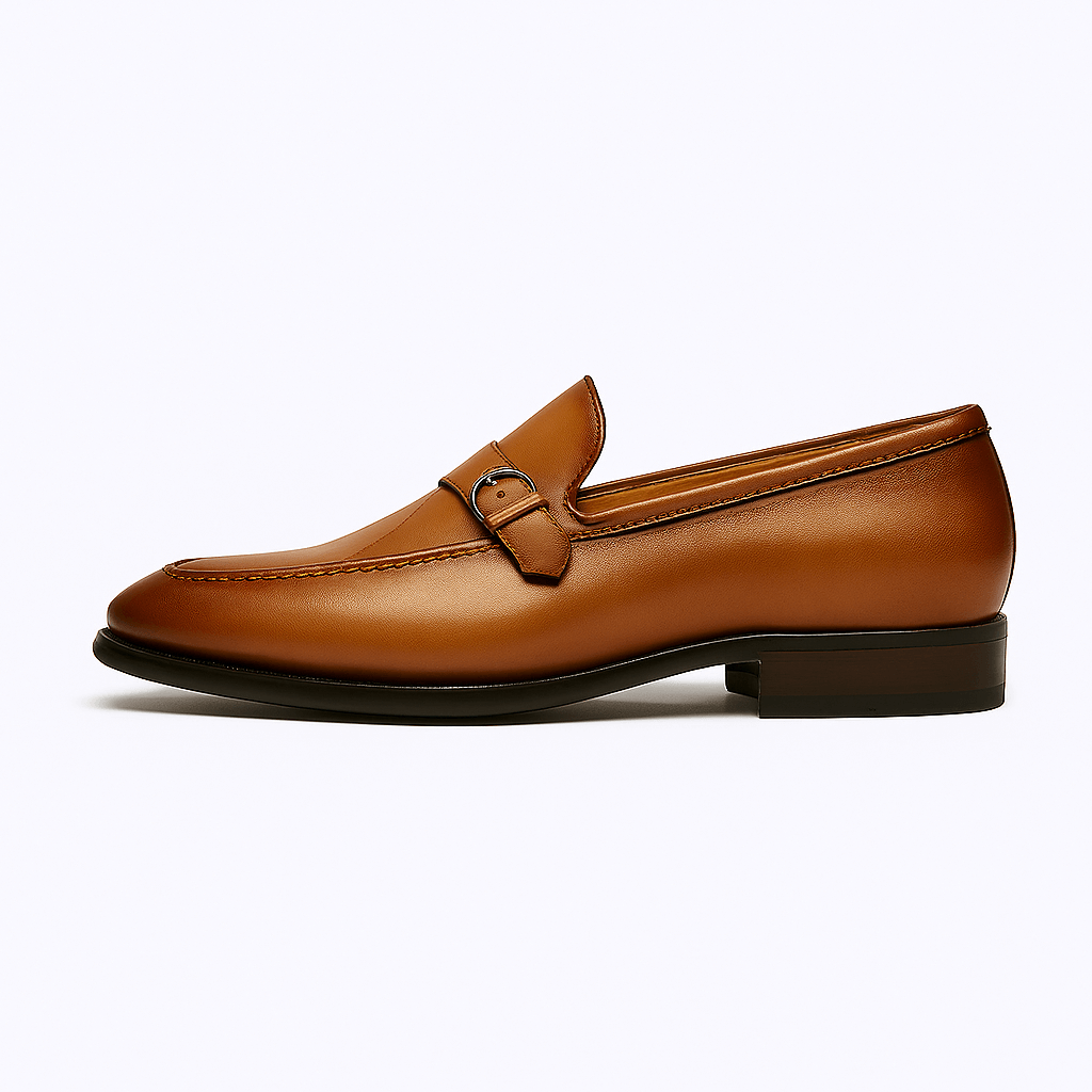 Luminovi | Buckled Vegan Loafers