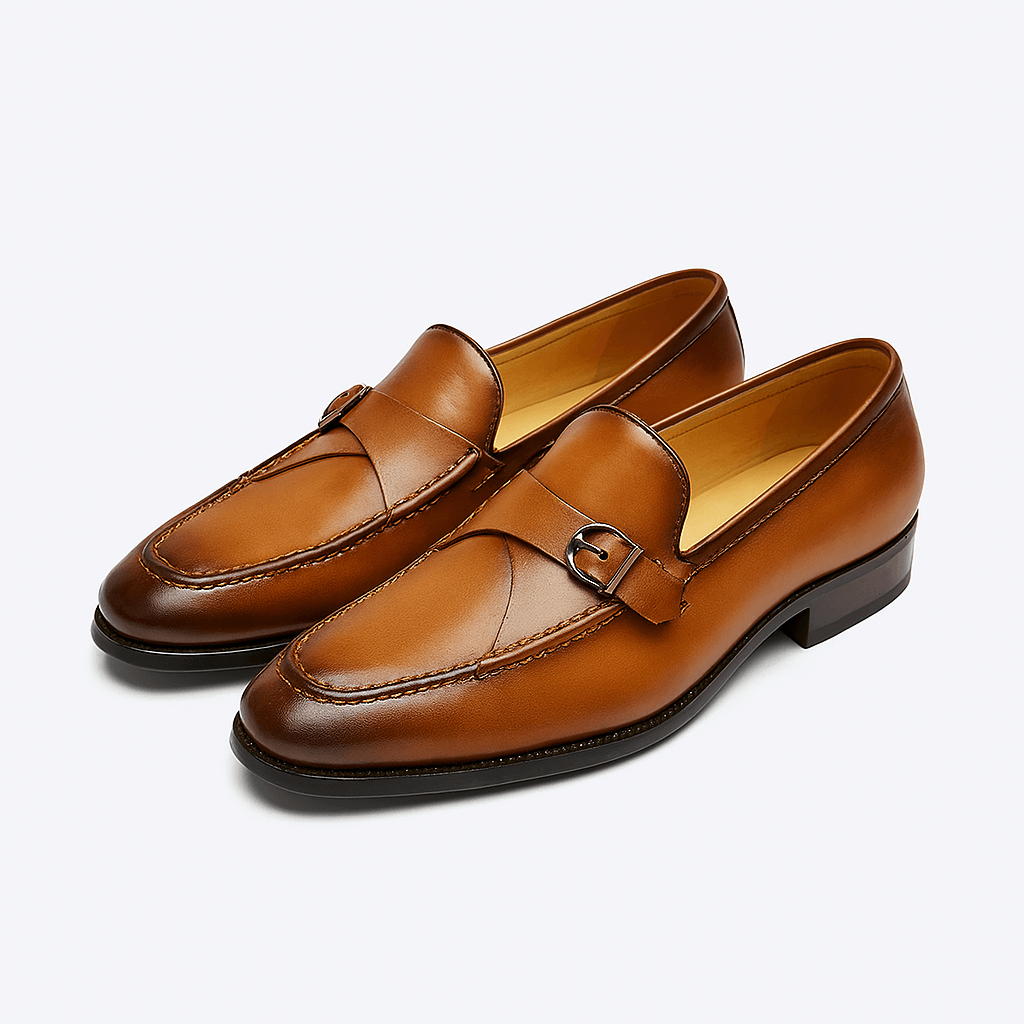 Luminovi | Buckled Vegan Loafers