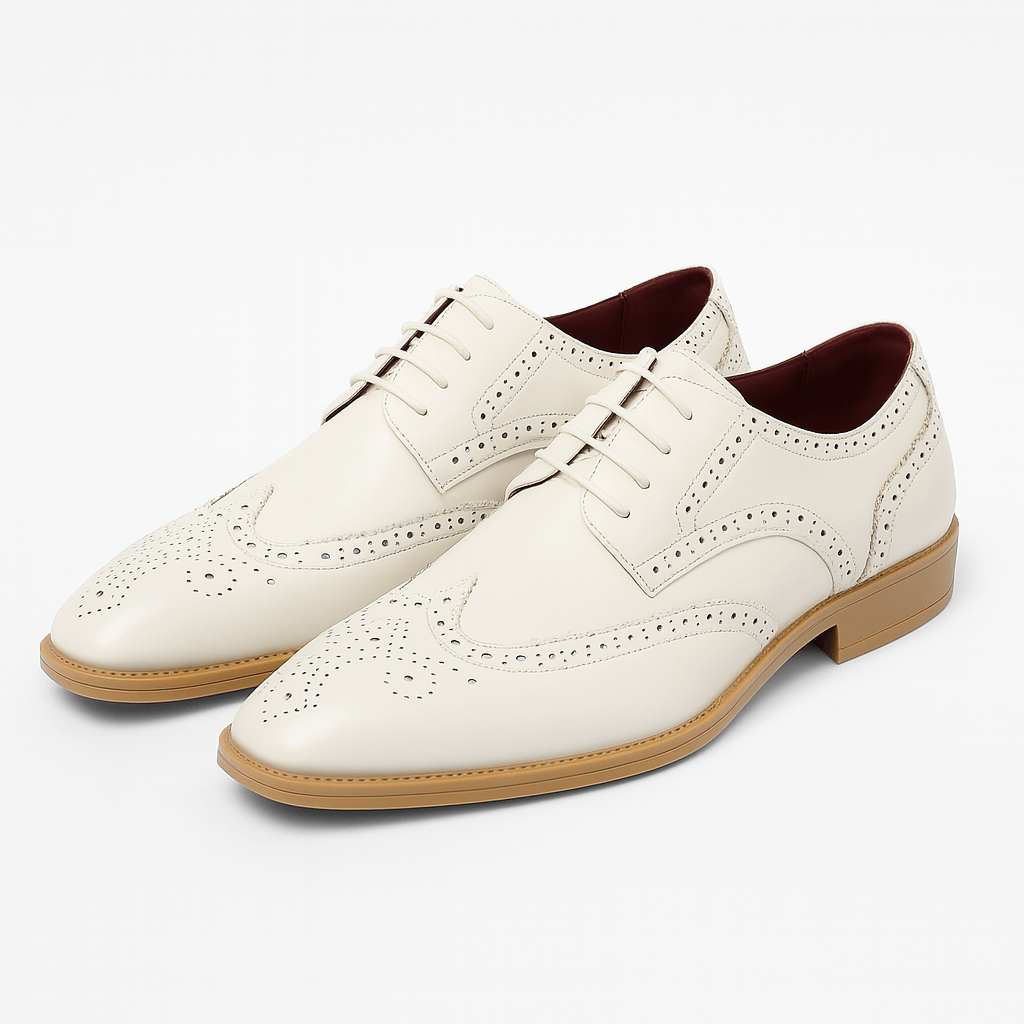 Luminovi | Cambridge Patent Brogue Dress Shoes