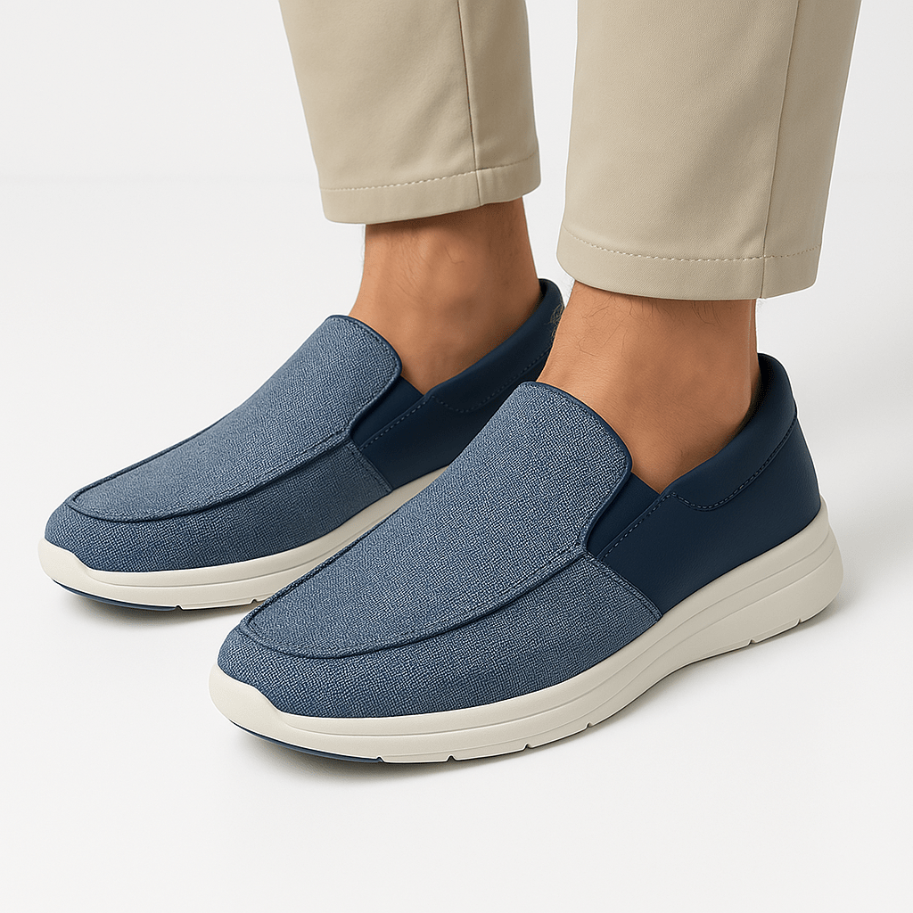 Luminovi | Canvas Slip-On Loafers