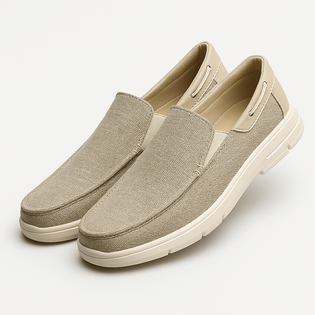 Luminovi | Canvas Slip-On Loafers