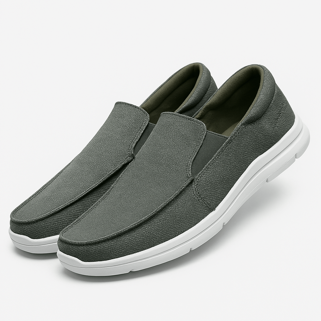 Luminovi | Canvas Slip-On Loafers