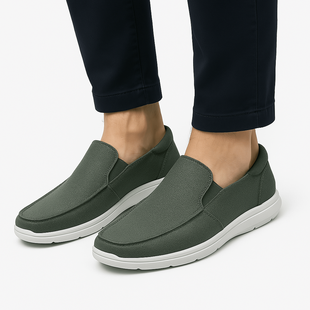 Luminovi | Canvas Slip-On Loafers