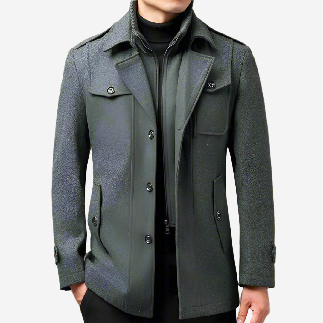 Luminovi | Classic Trench Coat-Trench Coat