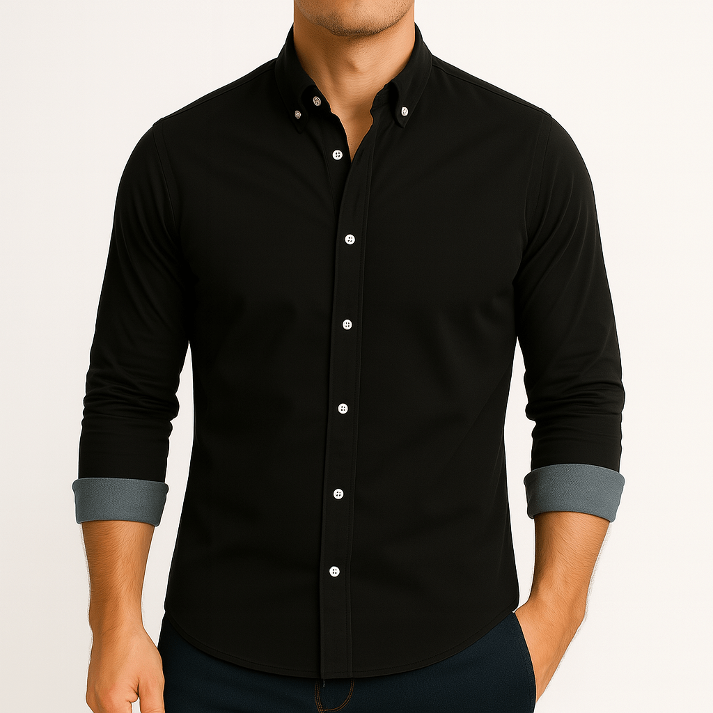 Luminovi | Cotton Dress Shirt-Shirt