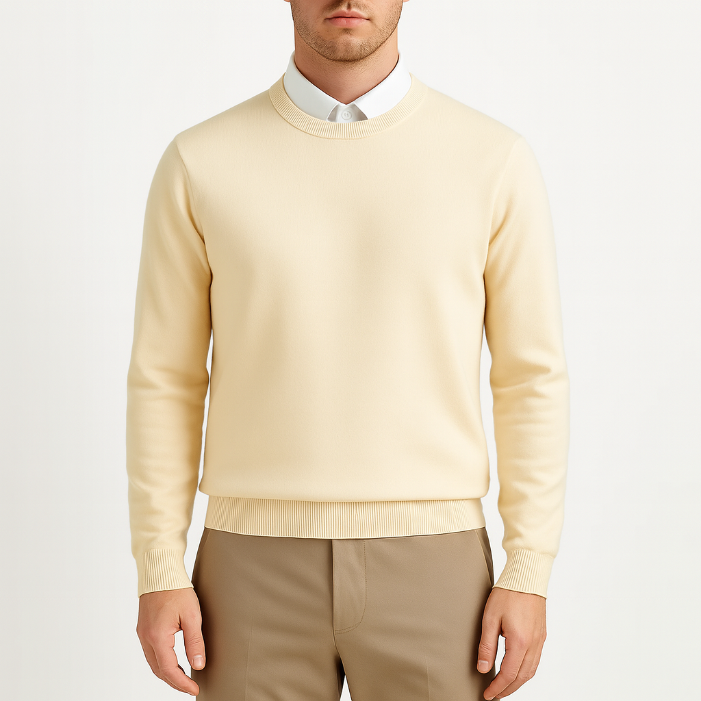 Luminovi | Crew Neck Sweatshirt-Sweatshirt