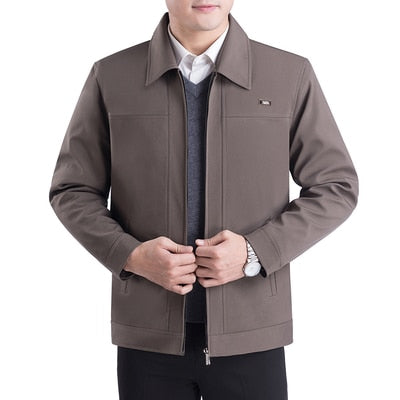 Luminovi | Elegant Turn-Down Collar Jacket-Jacket