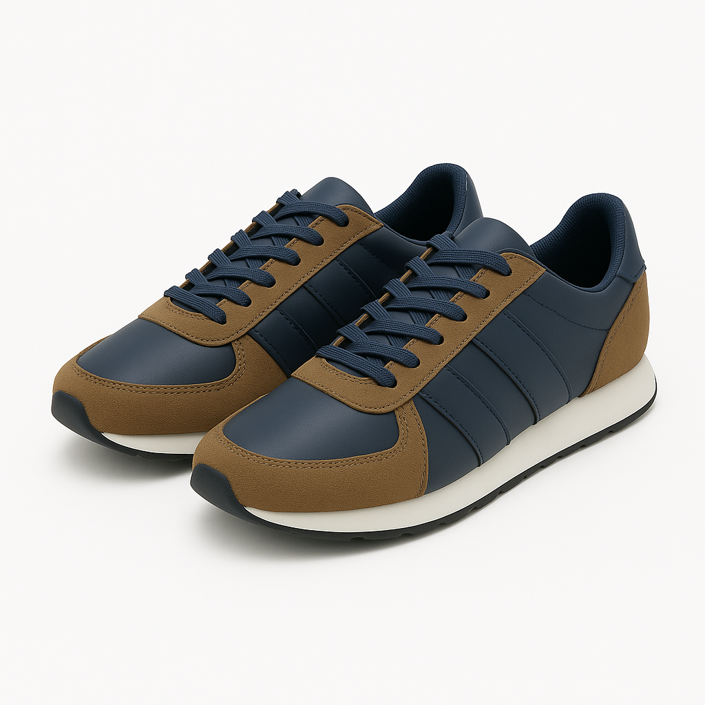 Luminovi | Faux Suede Trainer