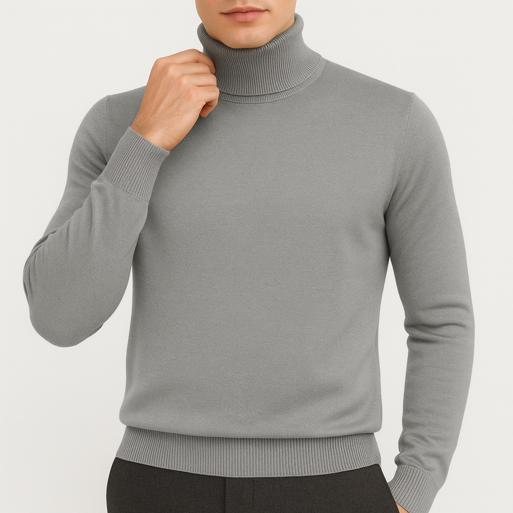 Luminovi | Fine Knit Turtleneck