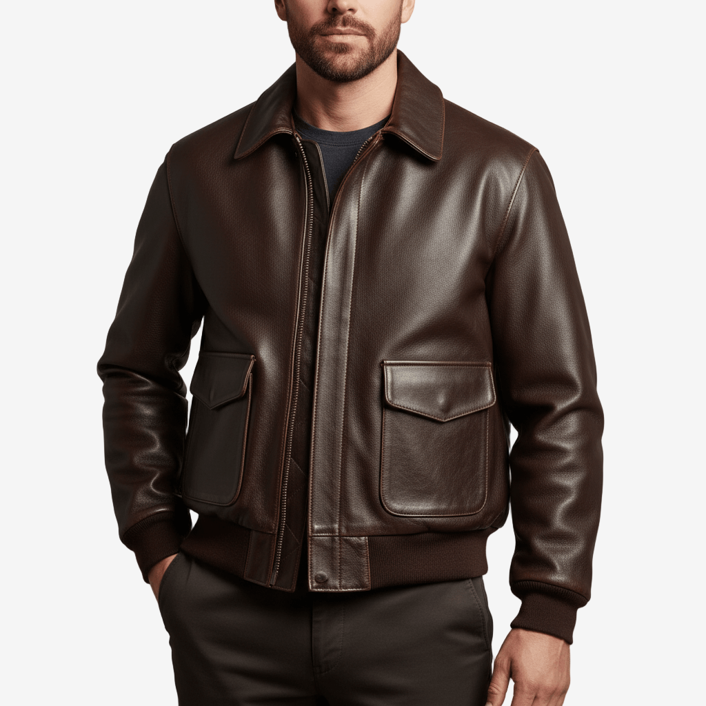 Luminovi | Flight Bomber Jacket-Jacket