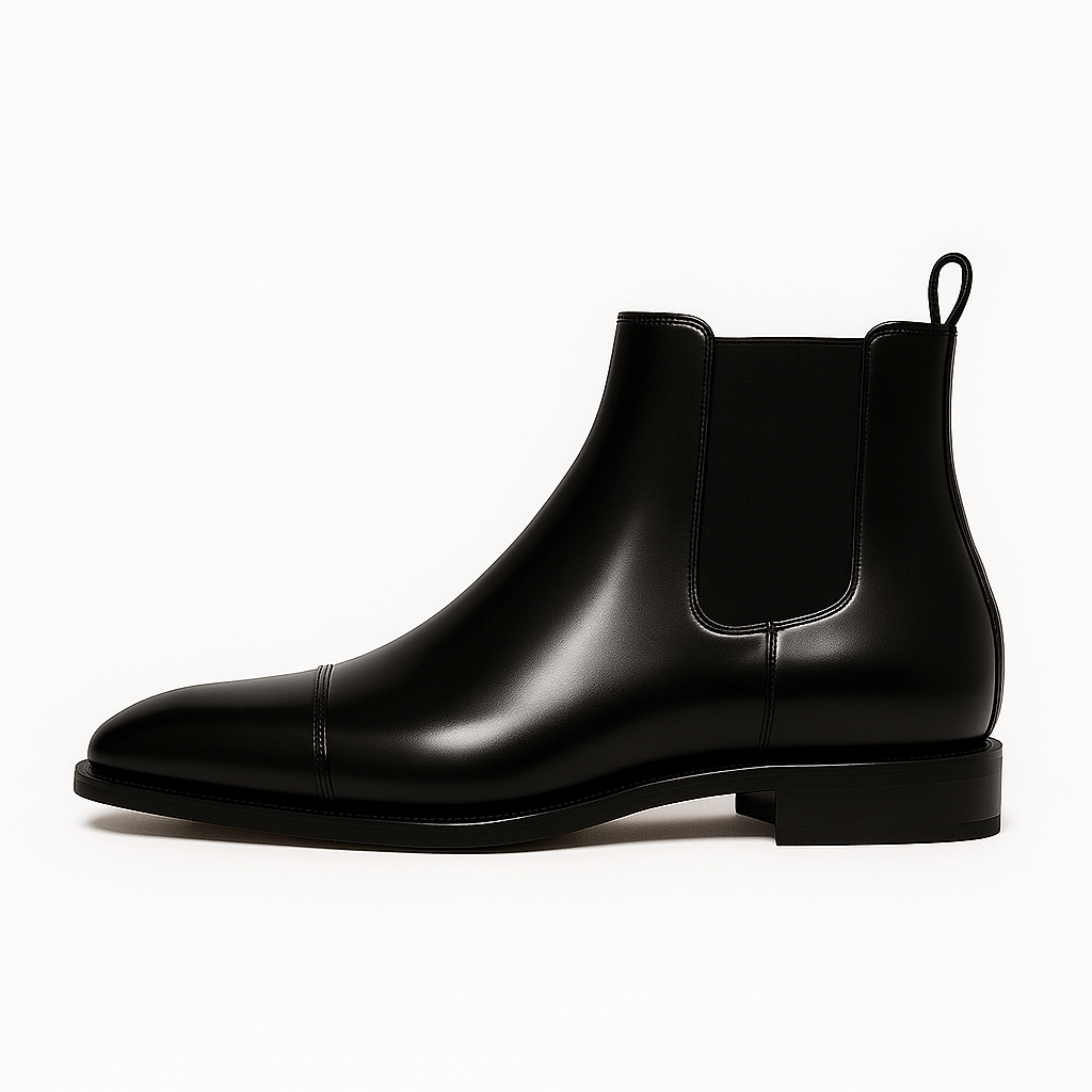 Luminovi | Genuine Leather Chelsea Boots