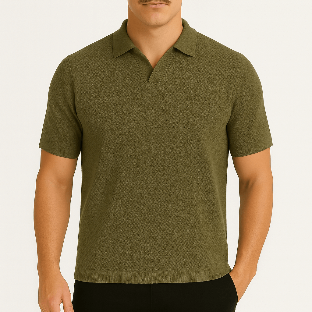 Luminovi | Giorgio Knit Polo Shirt