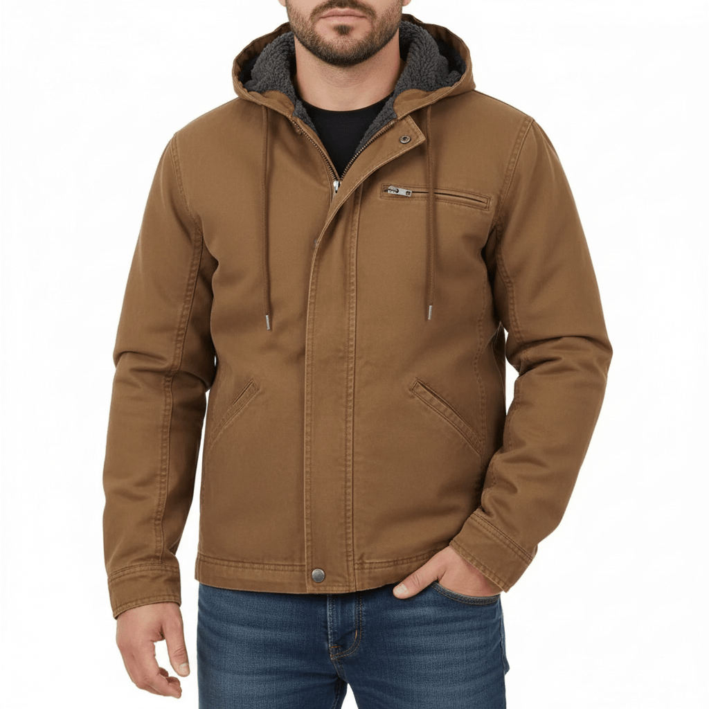 Luminovi | Hooded Winter Jacket-Jacket