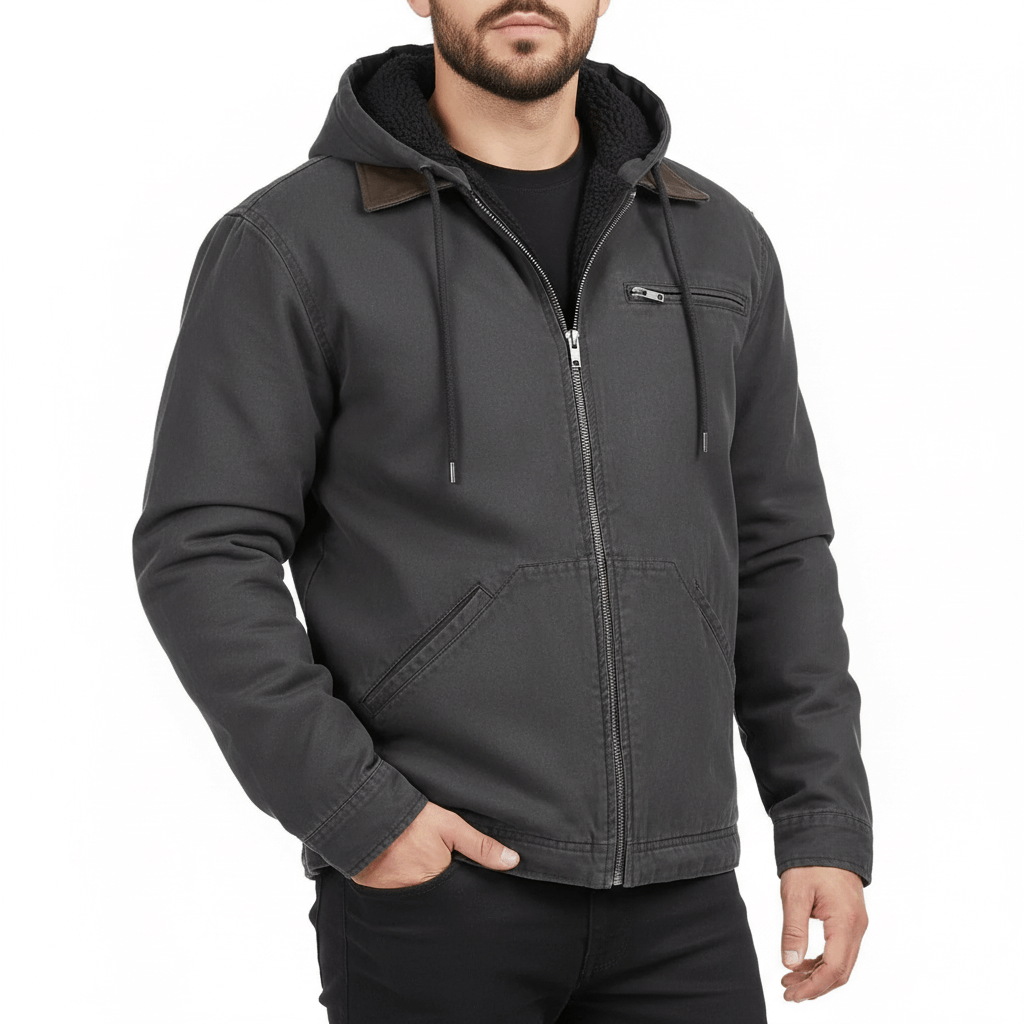 Luminovi | Hooded Winter Jacket-Jacket