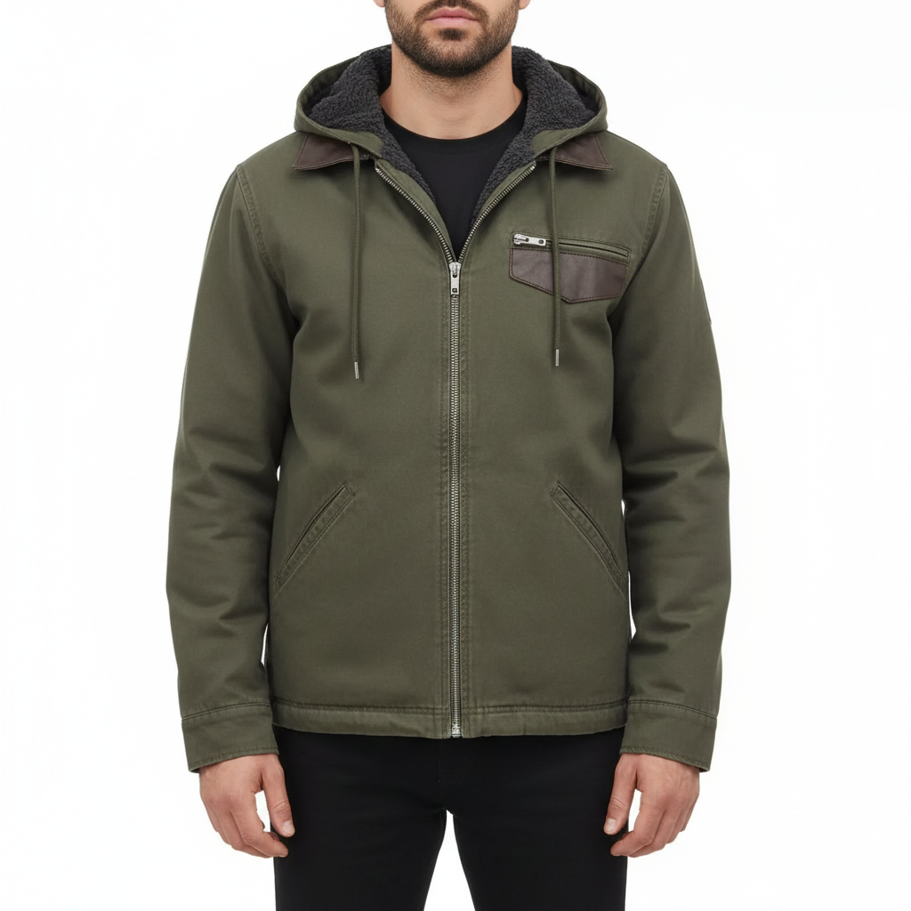 Luminovi | Hooded Winter Jacket-Jacket