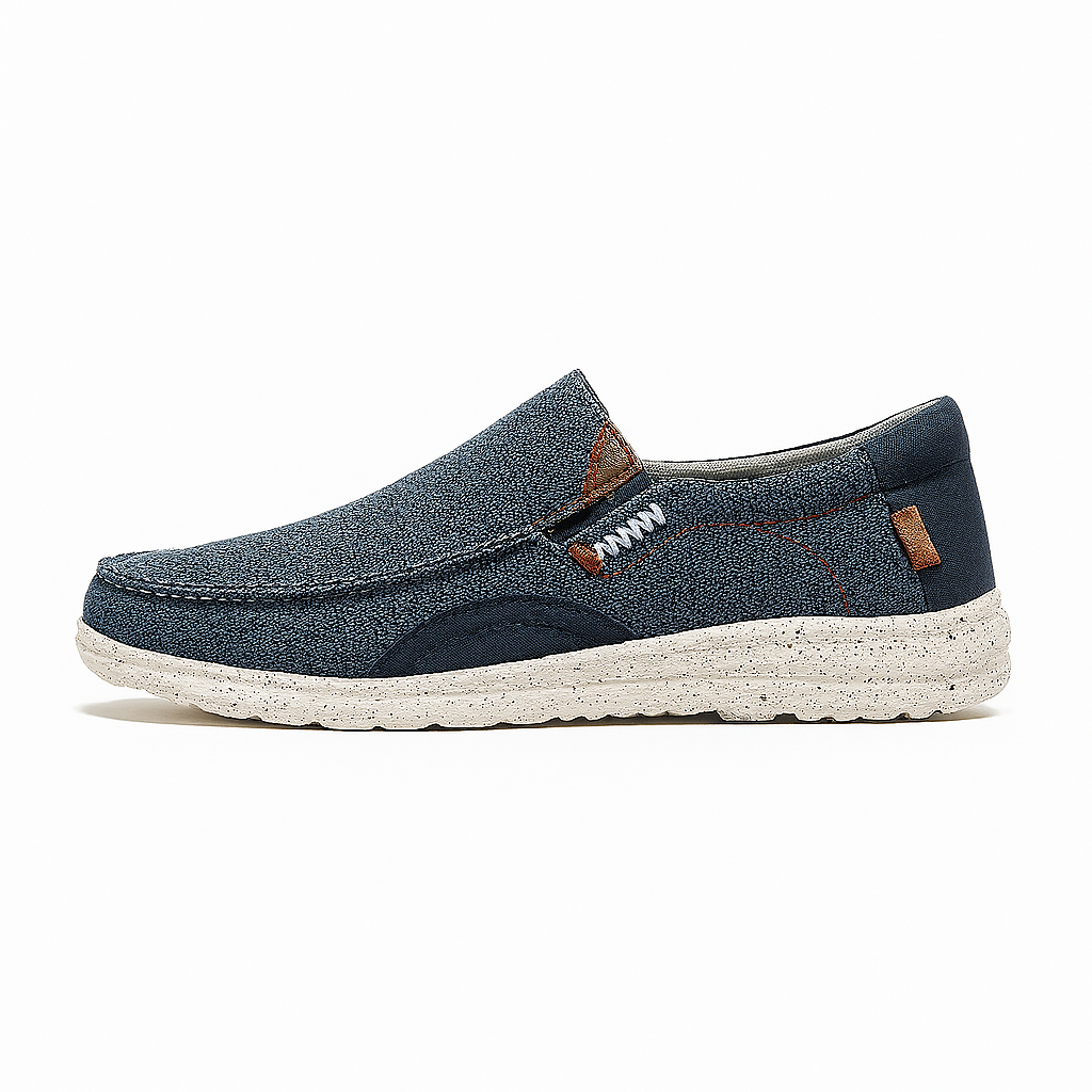 Luminovi | Lightweight Canvas Slip-On Loafers