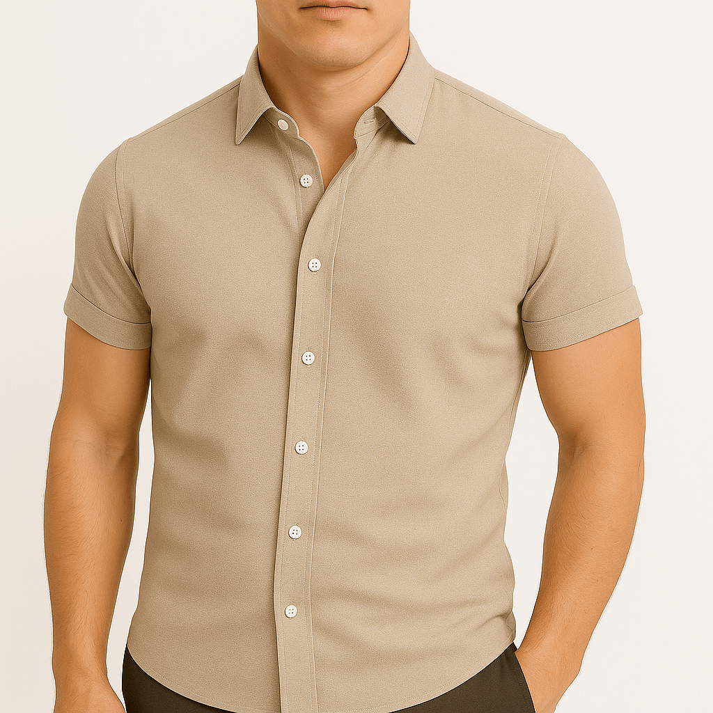 Luminovi | Lightweight Linen Polo Shirt