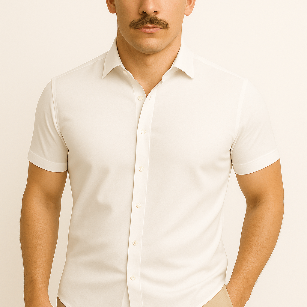 Luminovi | Lightweight Linen Polo Shirt