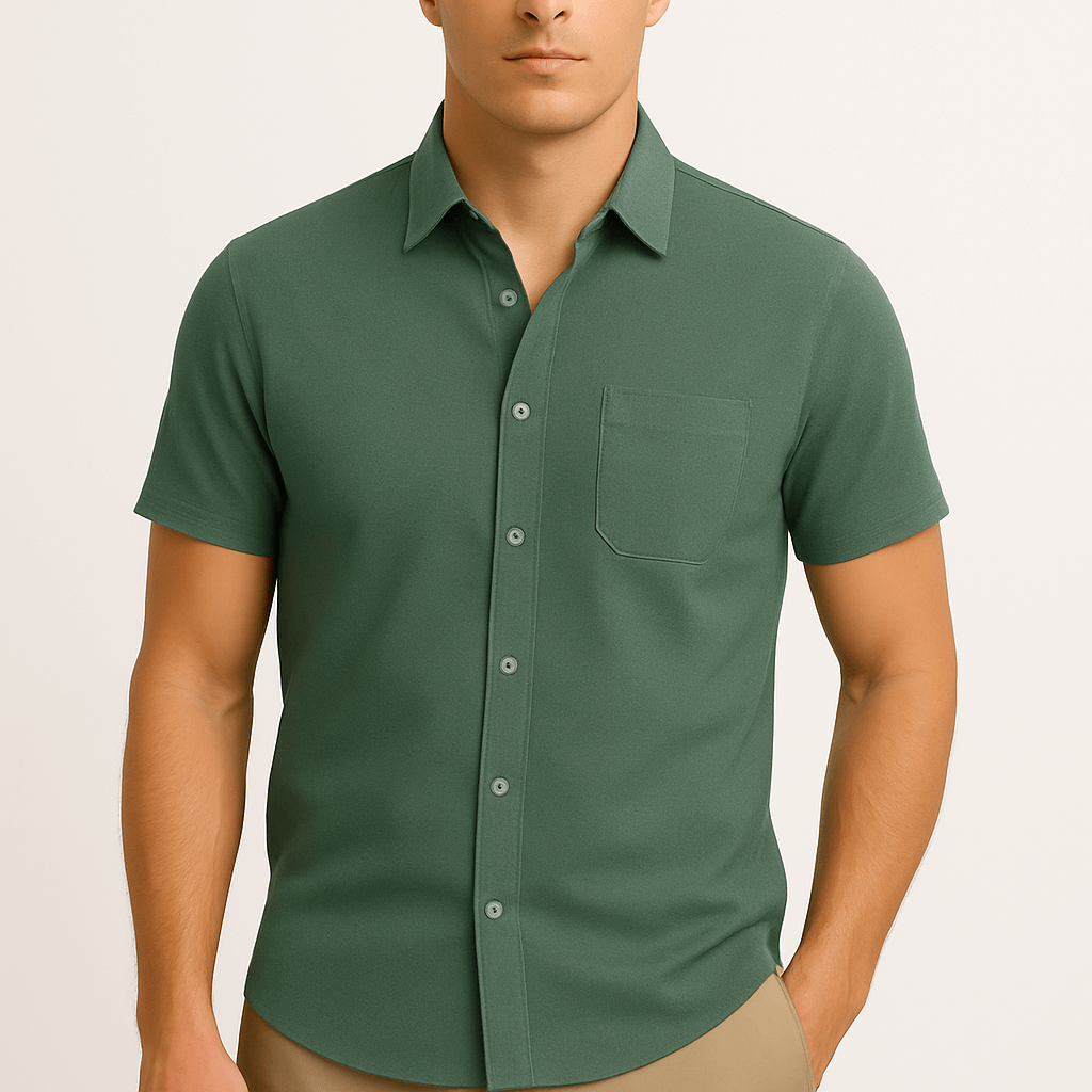 Luminovi | Lightweight Linen Polo Shirt