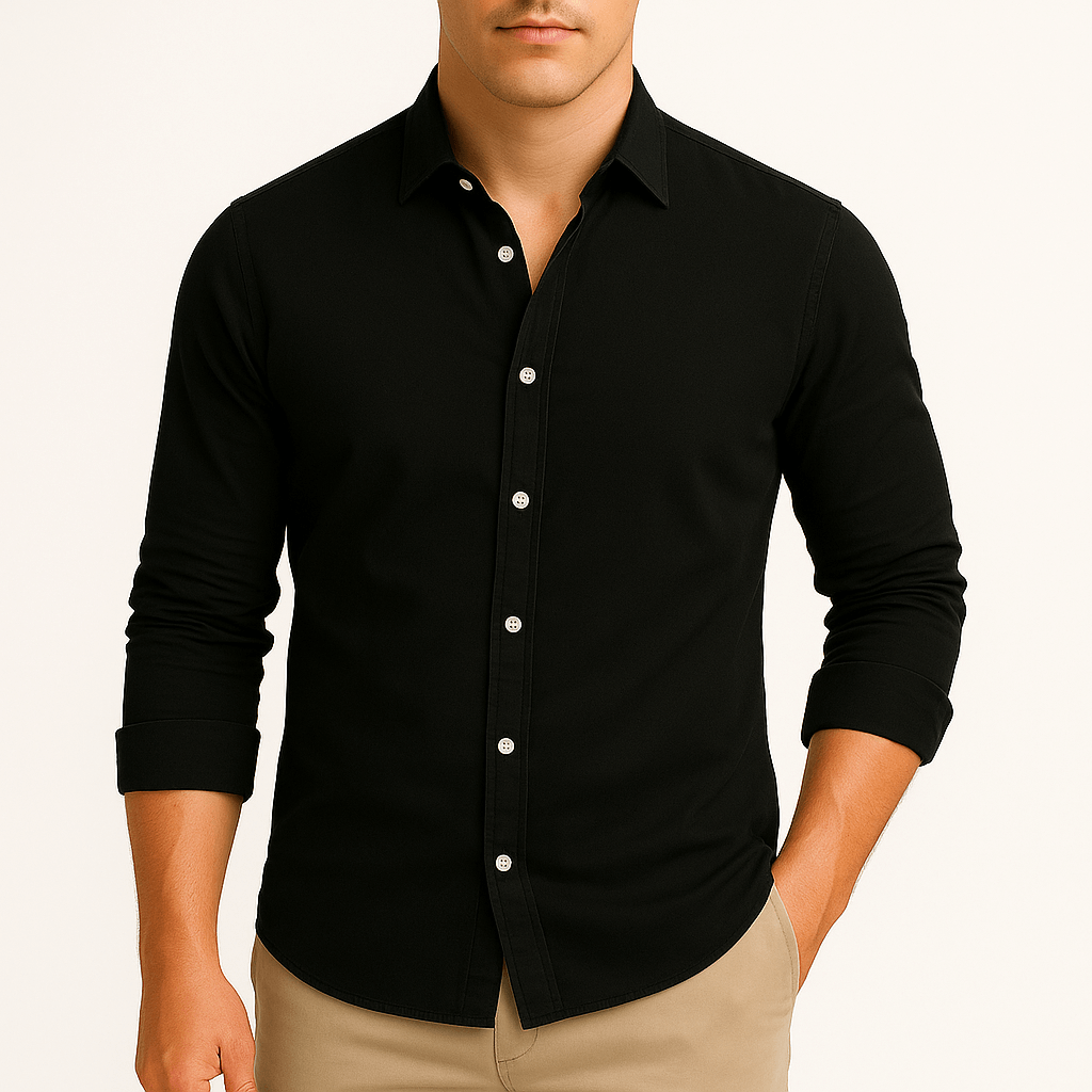 Luminovi | Lightweight Linen Polo Shirt