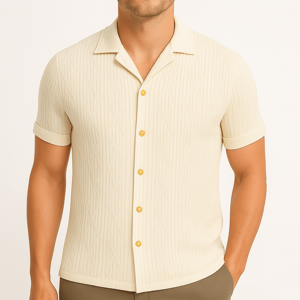 Luminovi | Linen Knit Shirt