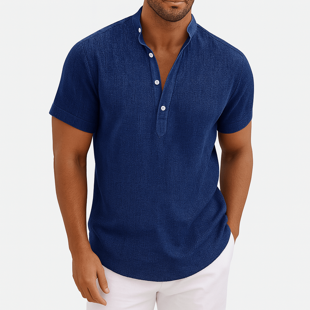 Luminovi | Linen Short Sleeve Shirt