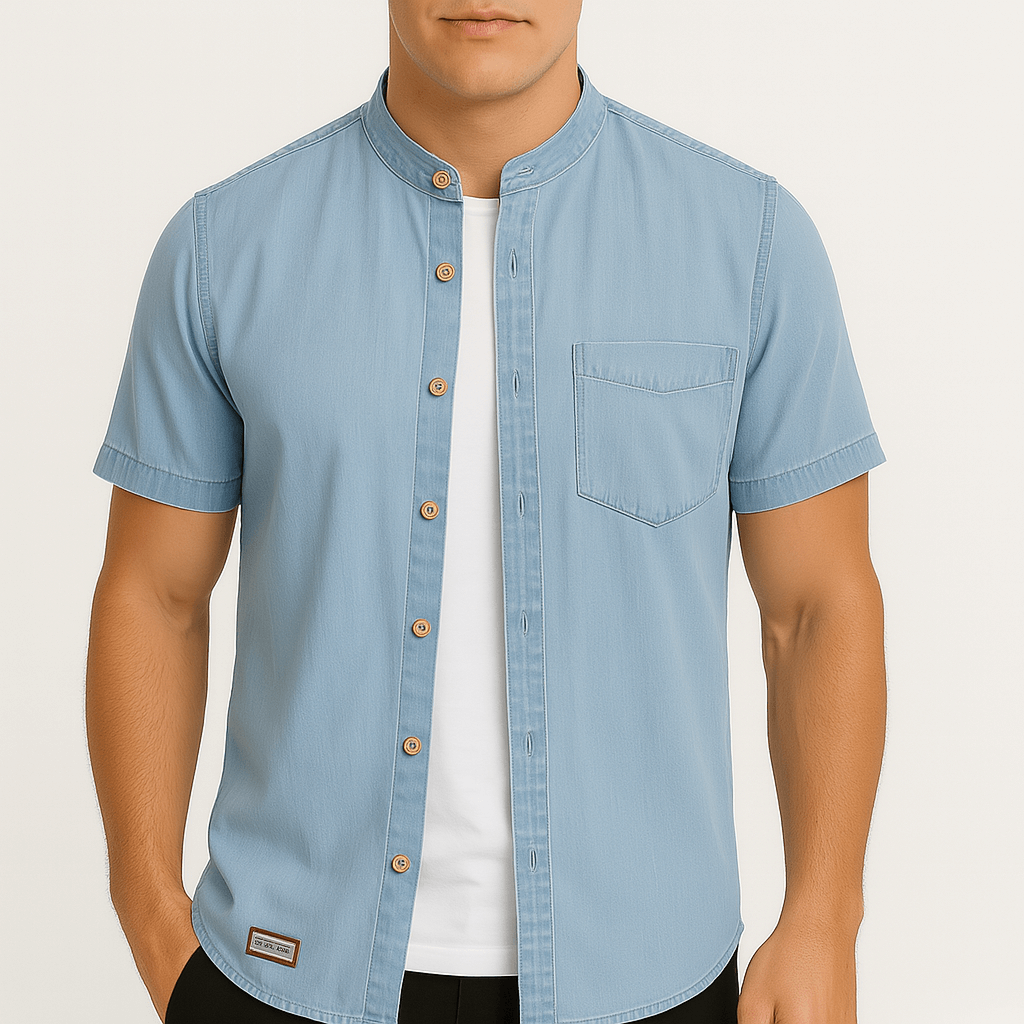 Luminovi | Lisbon Classic Denim Shirt