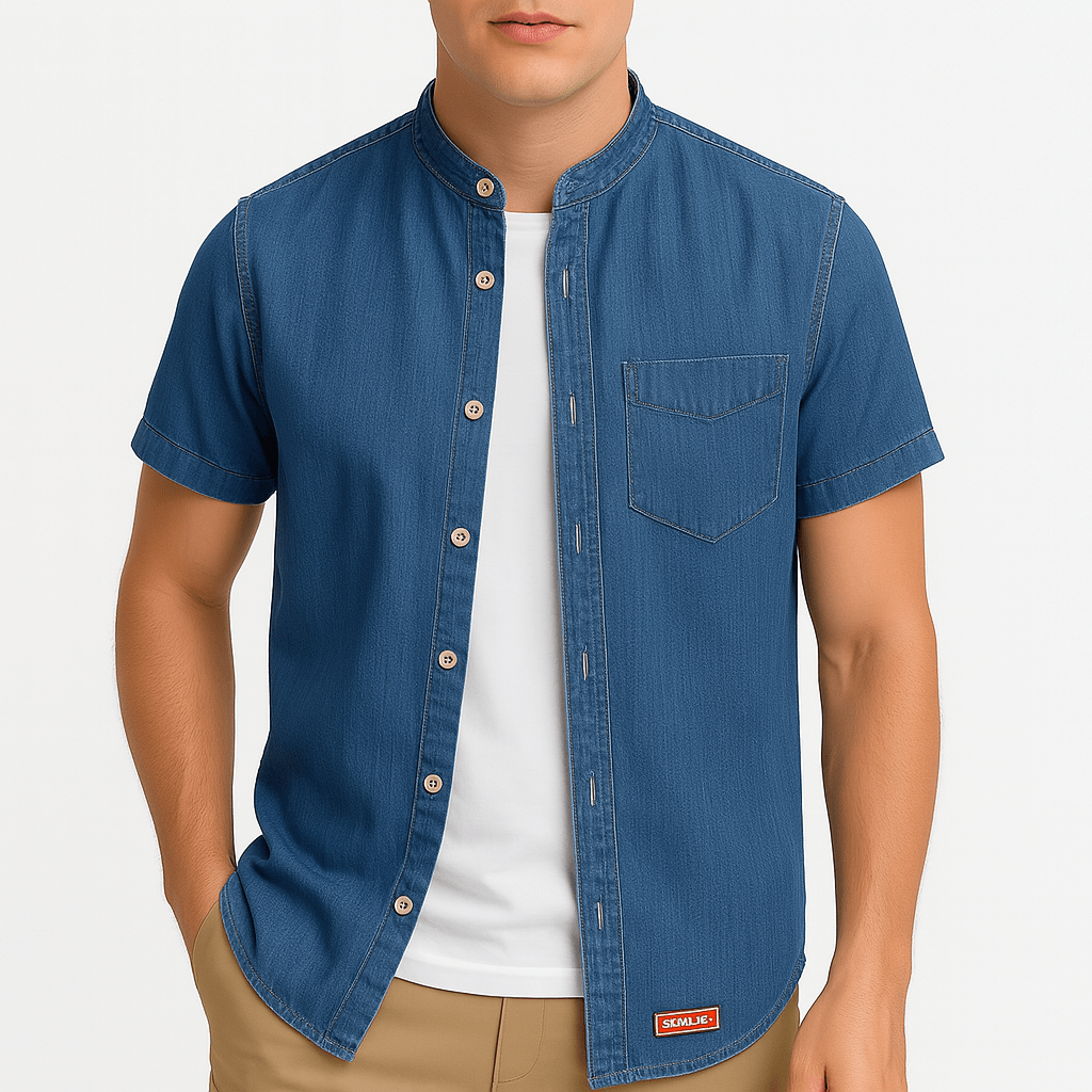 Luminovi | Lisbon Classic Denim Shirt