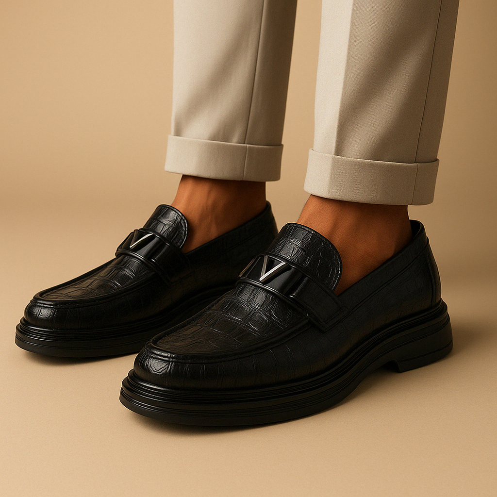 Luminovi | Low-Profile Leather Loafers