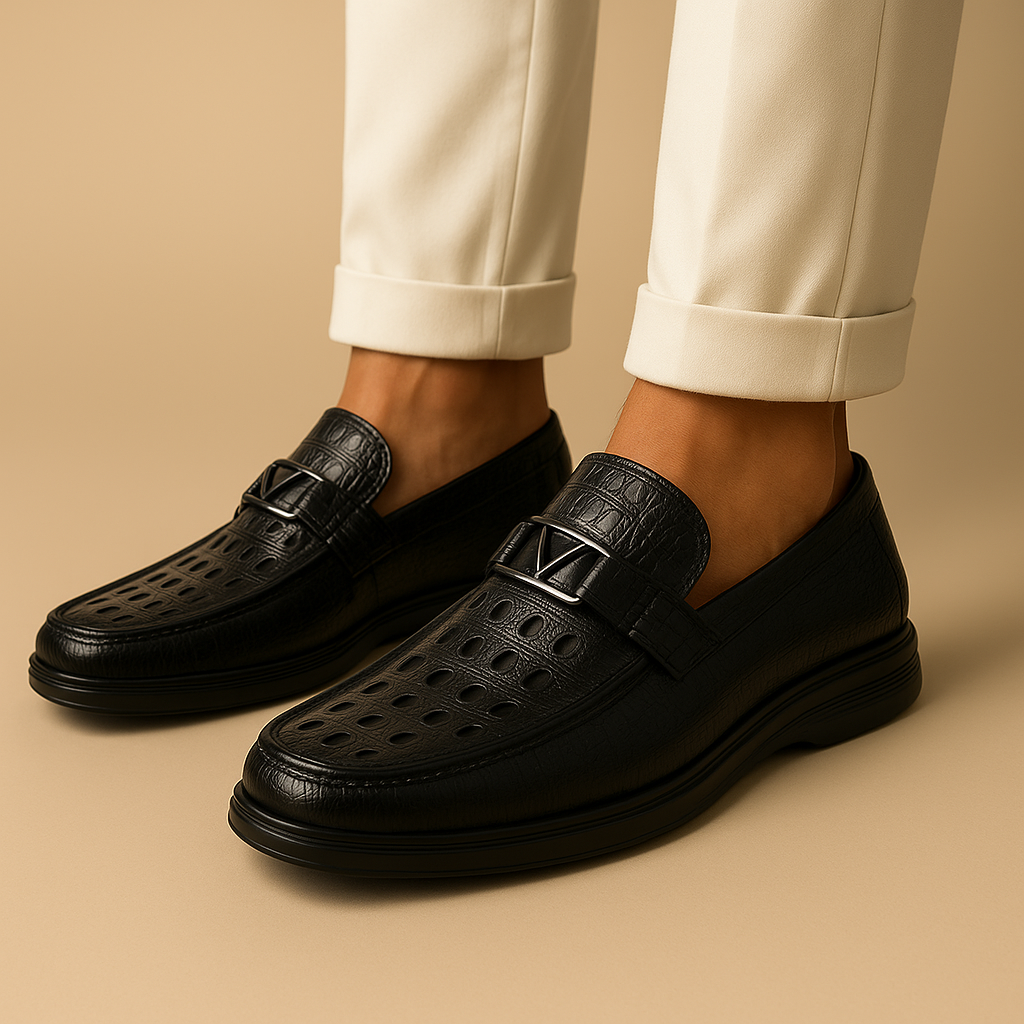 Luminovi | Low-Profile Leather Loafers