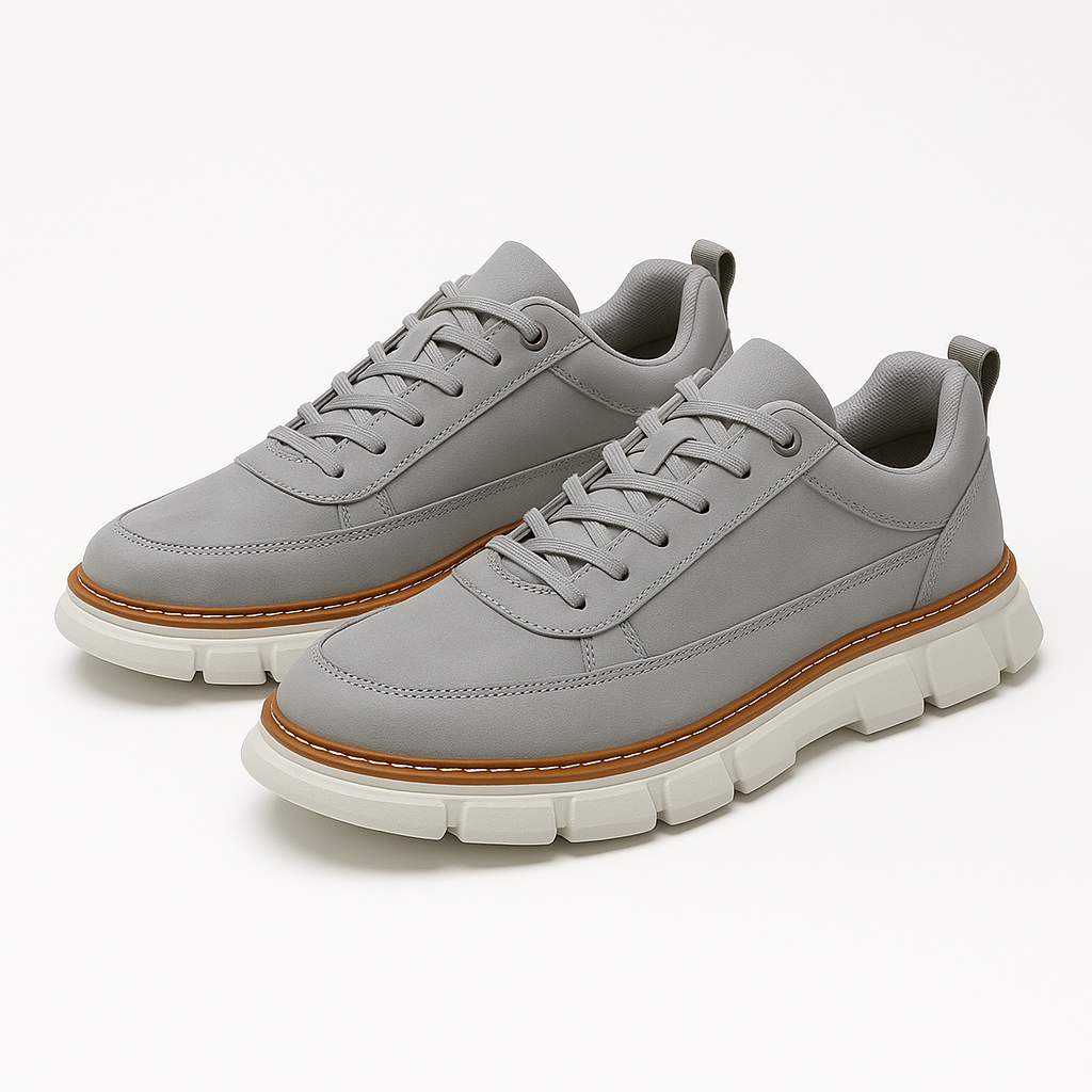 Luminovi | Low-Top Leather Sneakers-