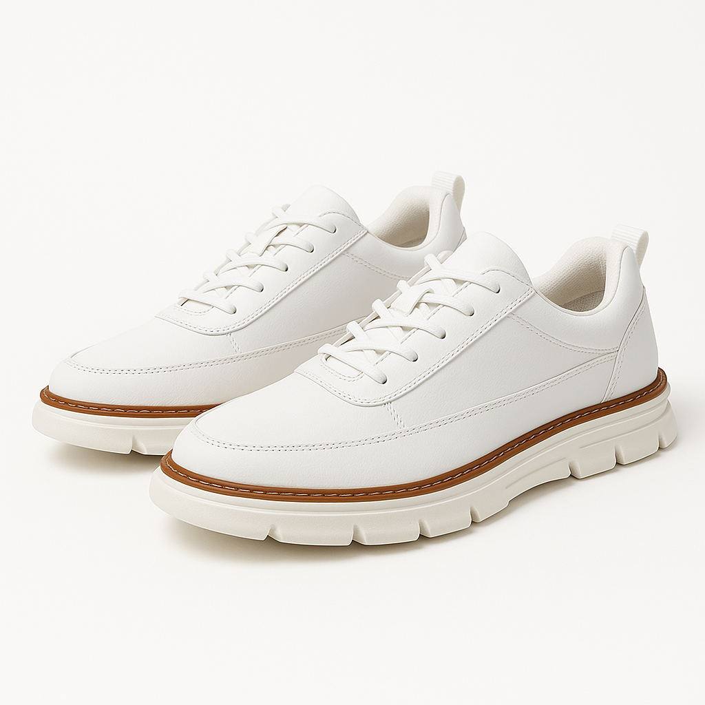 Luminovi | Low-Top Leather Sneakers-