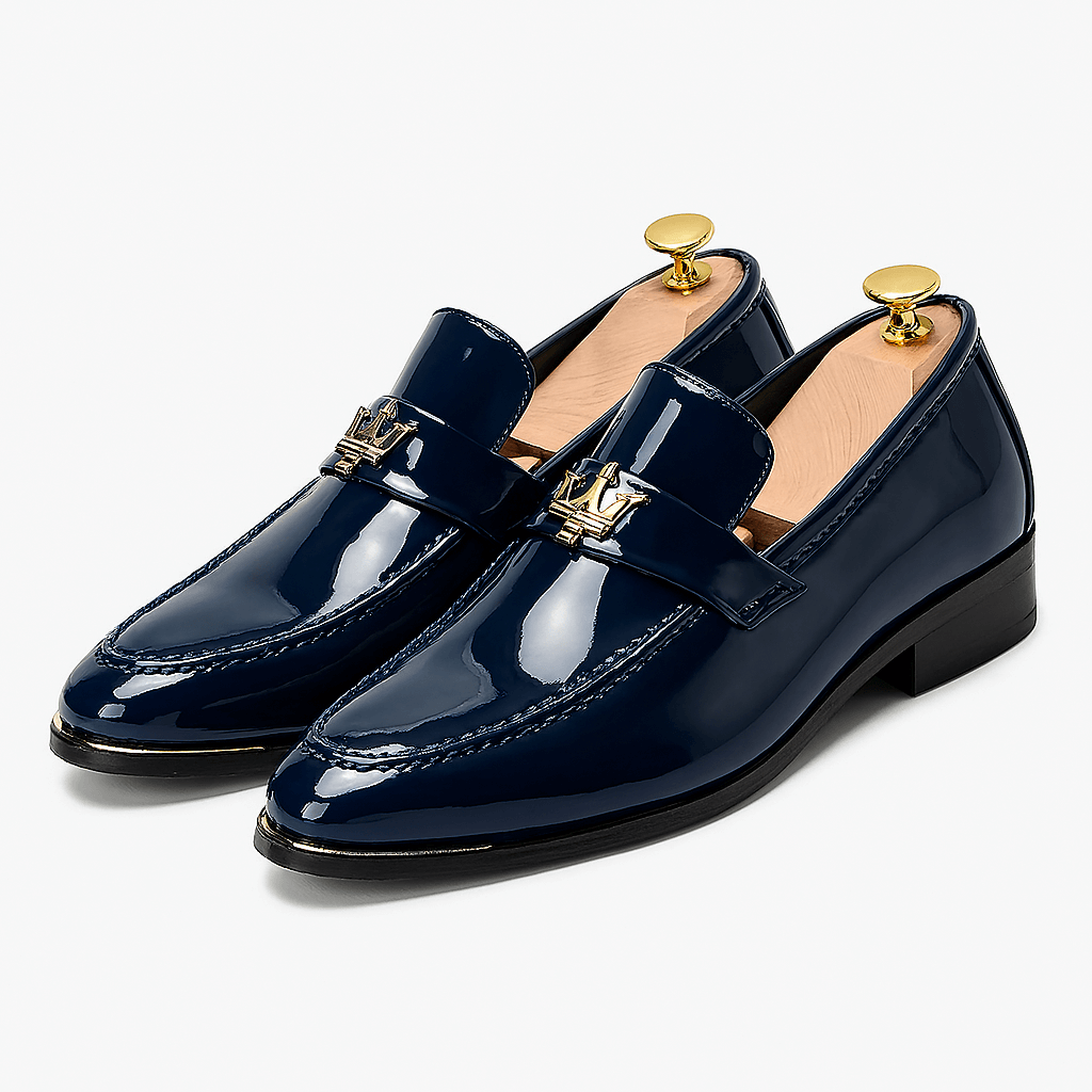 Luminovi | Pointed Slip-On Loafers