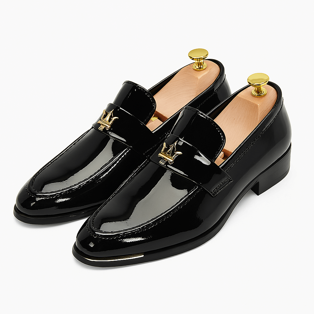 Luminovi | Pointed Slip-On Loafers