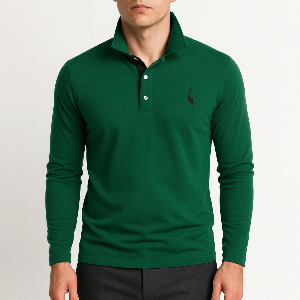 Luminovi | Polo Knit Jumper-Sweater
