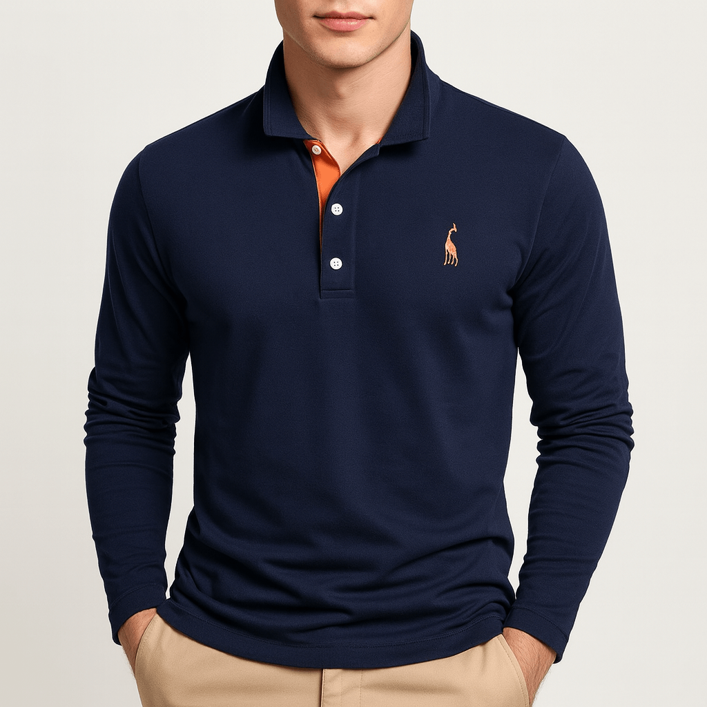 Luminovi | Polo Knit Jumper-Sweater