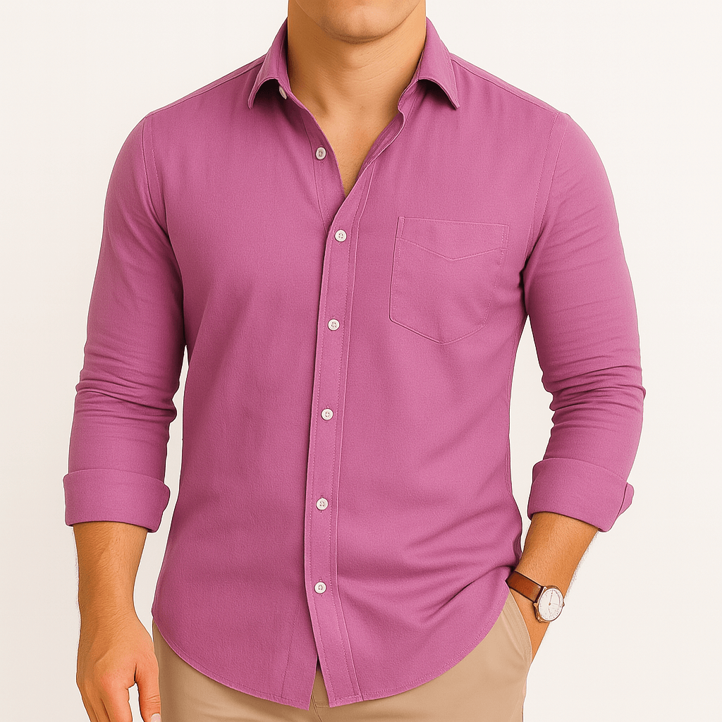 Luminovi | Premium Cotton Linen Shirt-Shirt