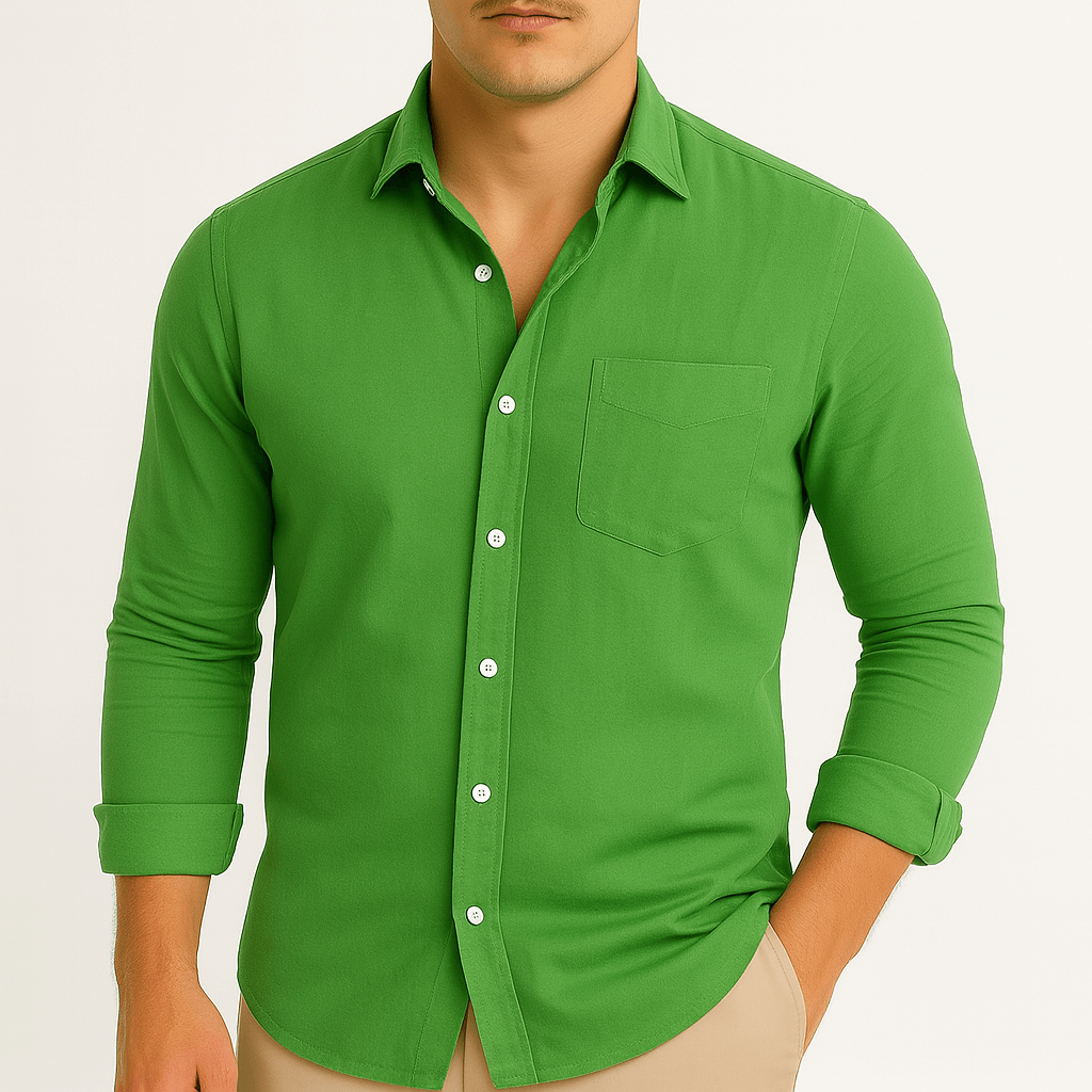 Luminovi | Premium Cotton Linen Shirt-Shirt