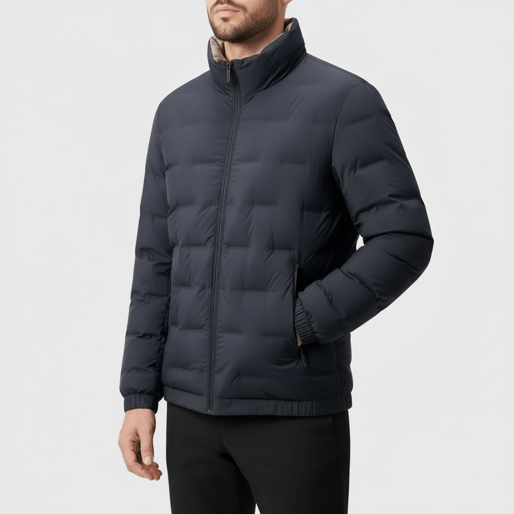 Luminovi | Quilted Down Jacket-Jacket