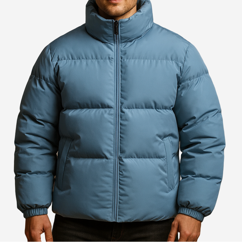 Luminovi | Quilted Puffer Jacket-Jacket