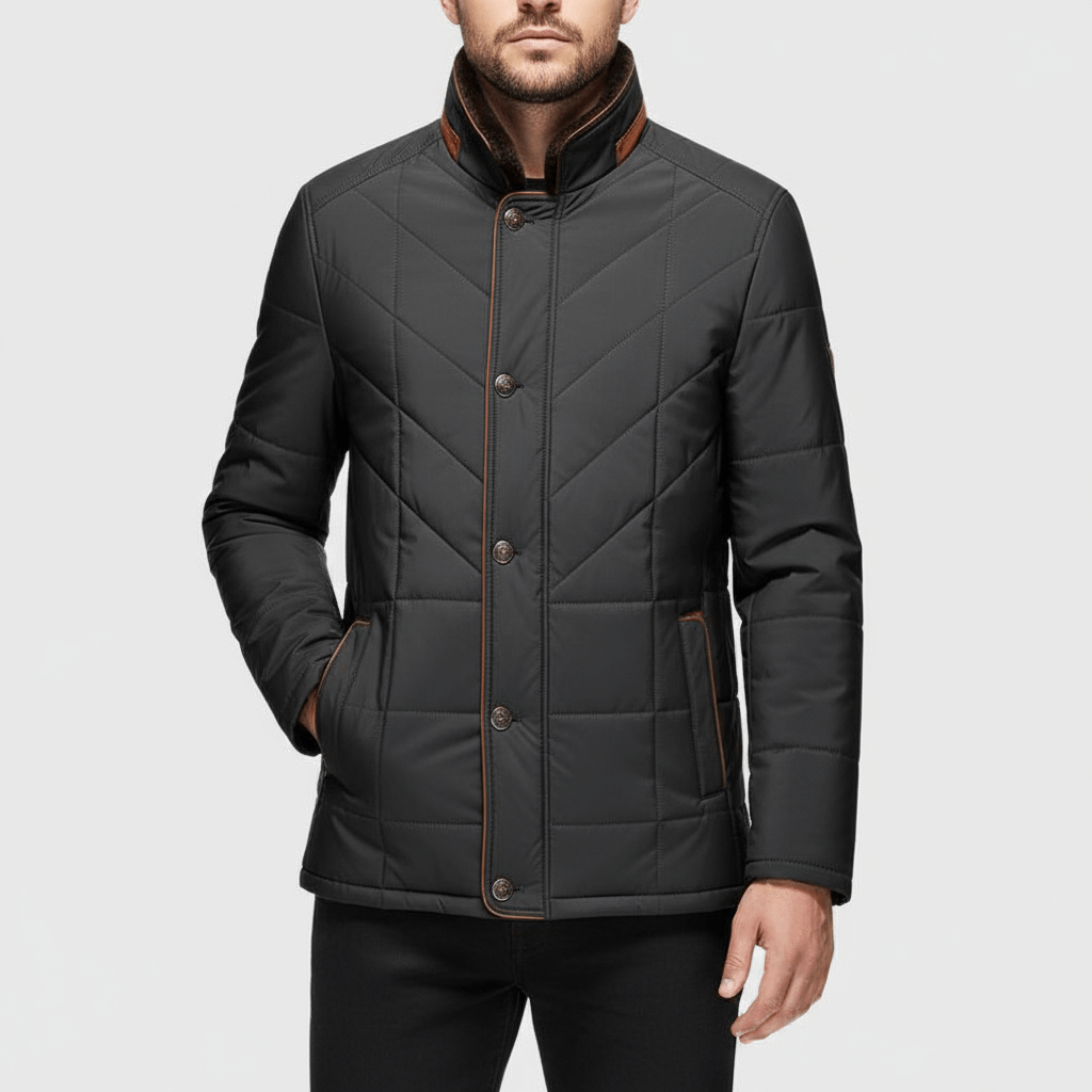 Luminovi | Quilted Winter Jacket-Jacket