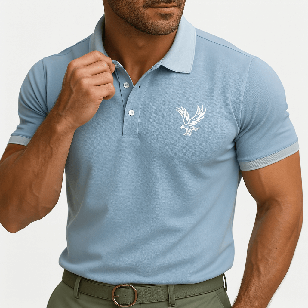 Luminovi | Relaxed Fit Summer Polo Shirt