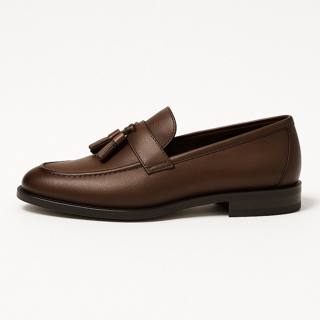 Luminovi | Relaxed Leather Loafers