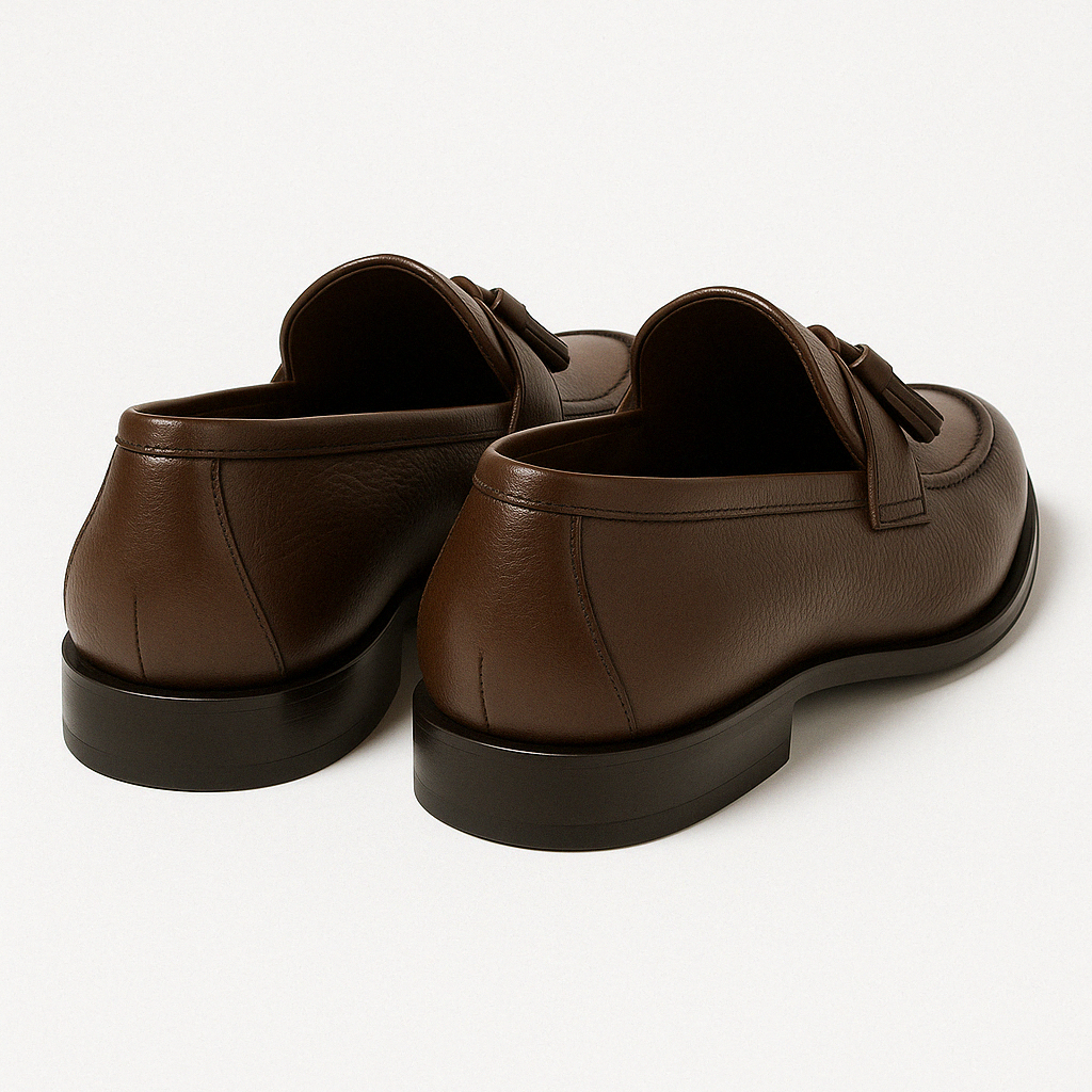 Luminovi | Relaxed Leather Loafers