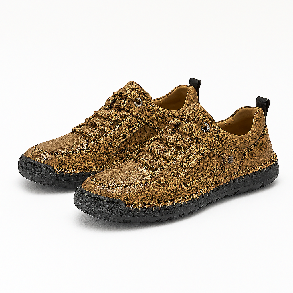 Luminovi | Rugged Leather Hiking Shoes