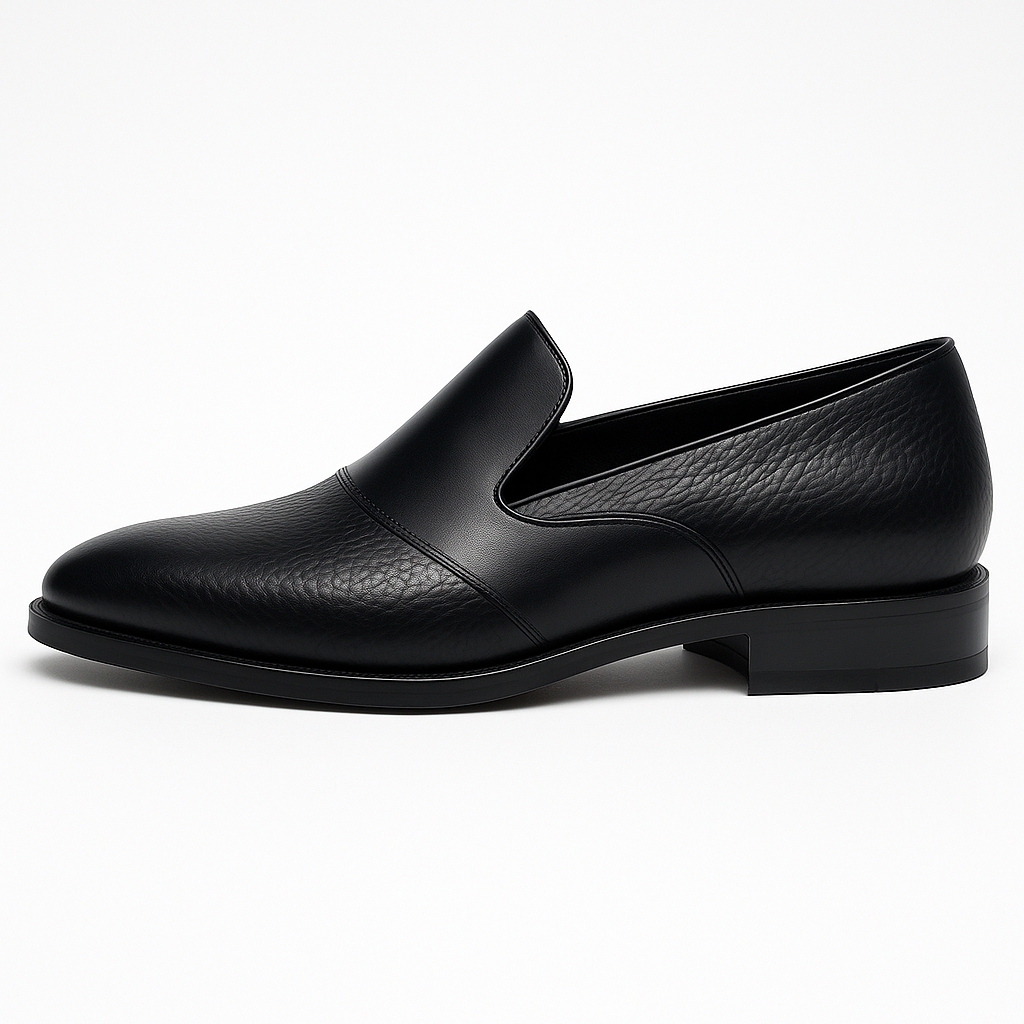 Luminovi | Sharp Leather Loafers