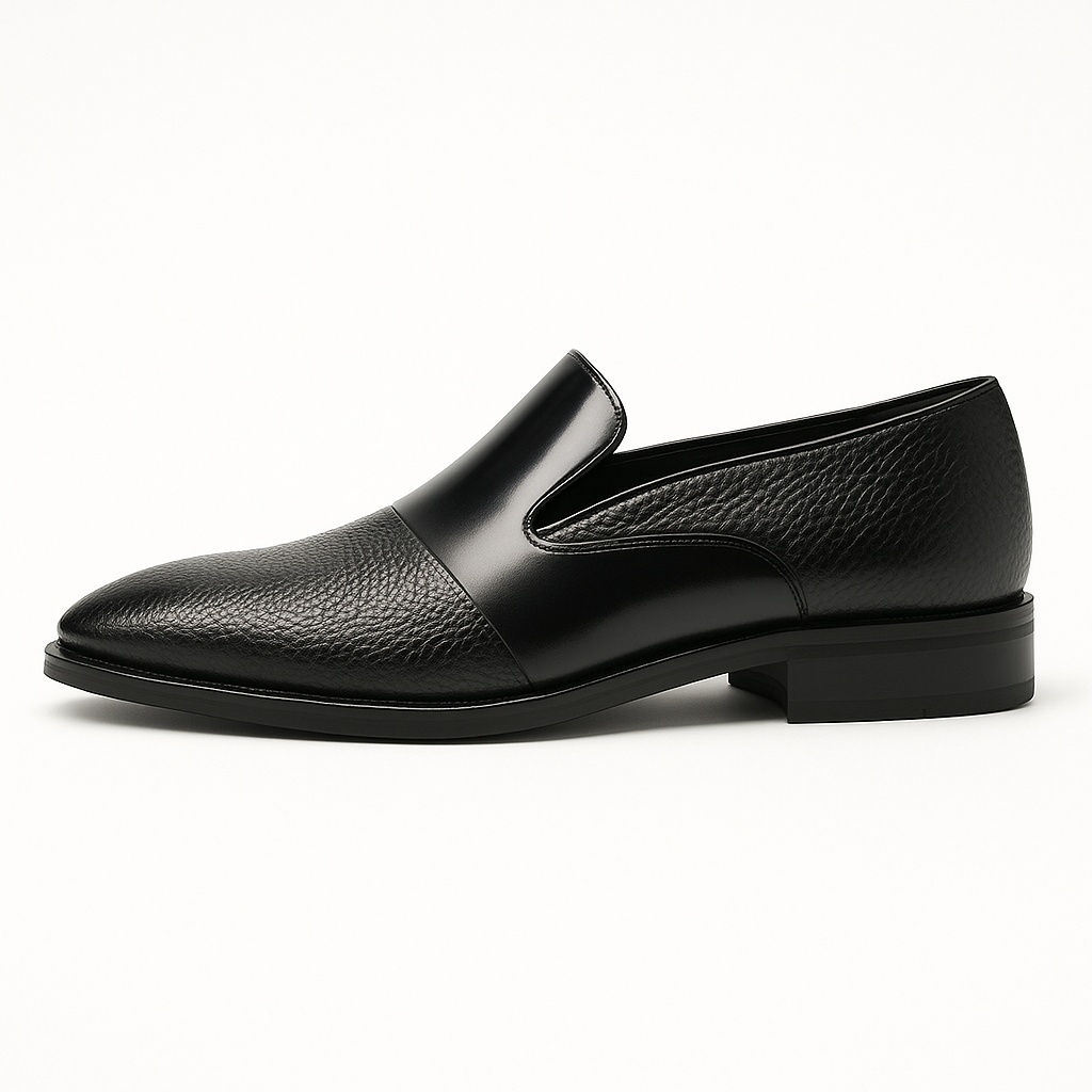 Luminovi | Sharp Leather Loafers